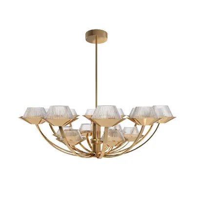 Zdjęcie Reprezentacyjny żyrandol do ekskluzywnych wnętrz - Fara