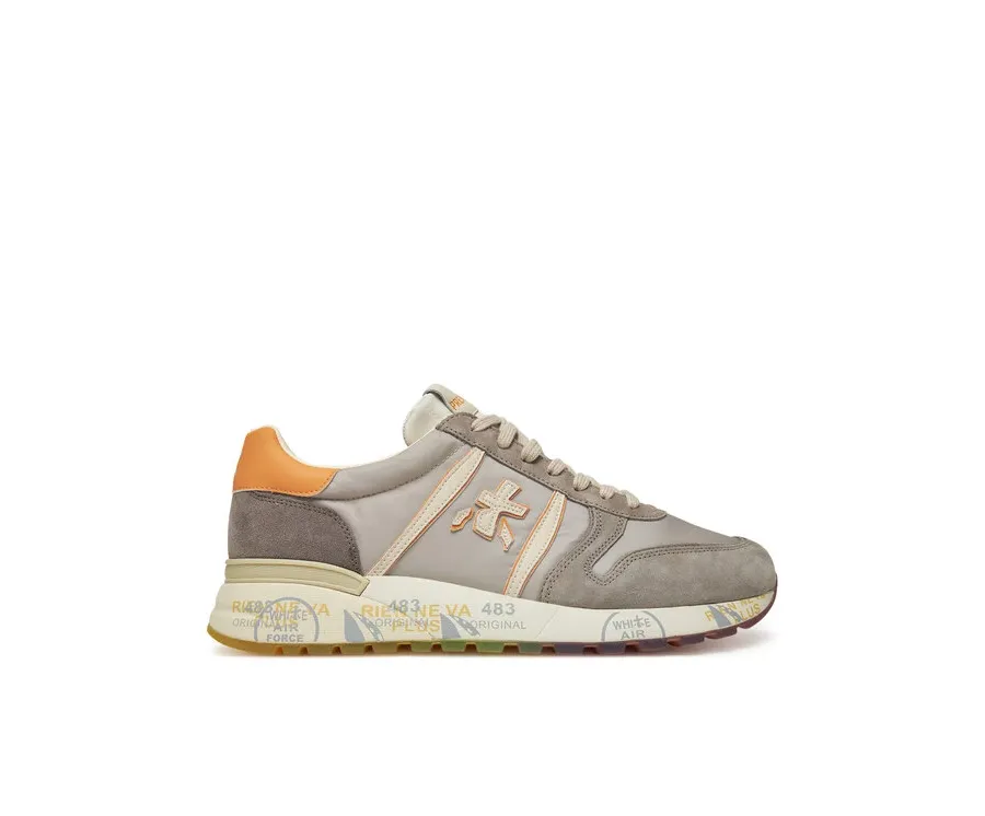 obrazek 1 Premiata Sneakersy LANDER VAR 7202 Beżowy