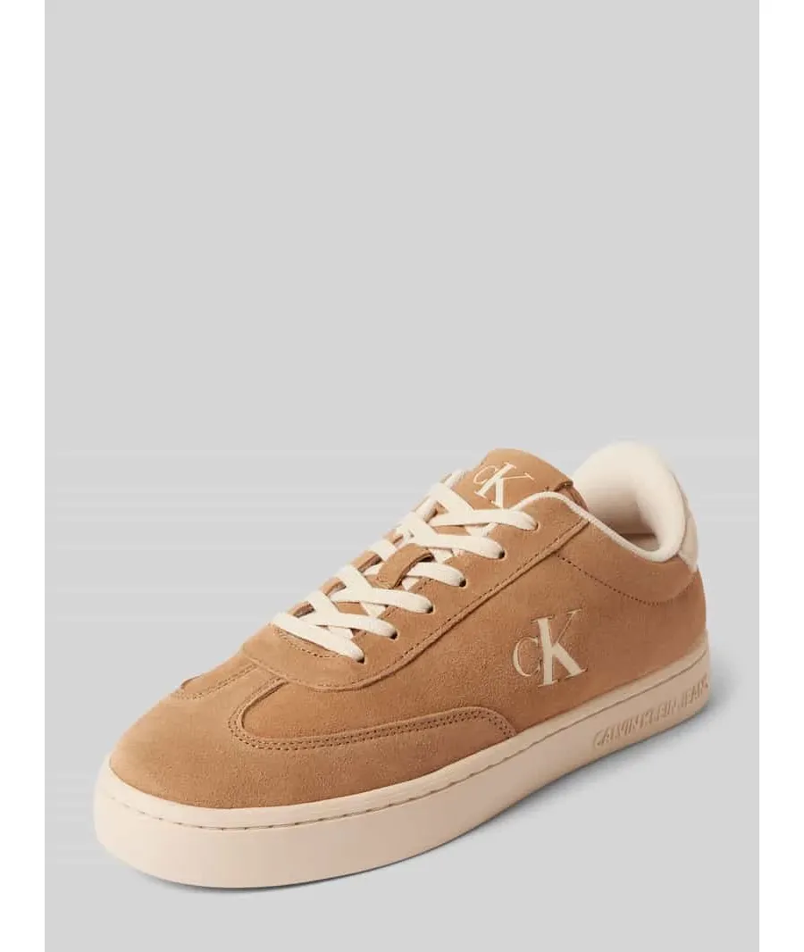 obrazek 1 Calvin Klein Jeans Sneakersy Classic Cupsole Laceup Wt Wm YW0YW01833 Brązowy
