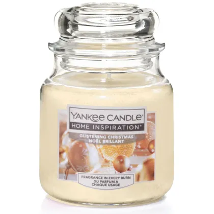 Zdjęcie Yankee Candle Świeca Home Inspiration Glistering Christmas Średni 340 g