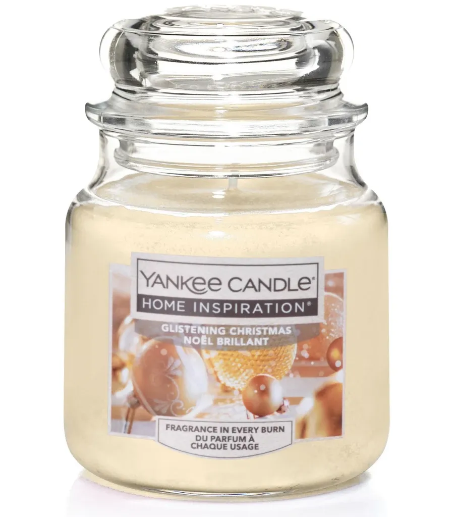 obrazek 1 Yankee Candle Świeca Home Inspiration Glistering Christmas  Średni 340 g