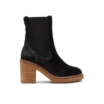 Zdjęcie Clarks Botki Cassiano Top 26178668 Czarny
