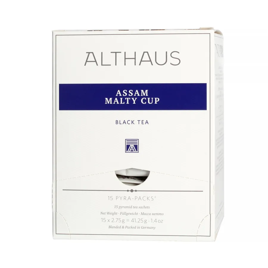 obrazek 1 Althaus - Assam Malty Cup Pyra Pack - Herbata 15 piramidek ALTHAUS