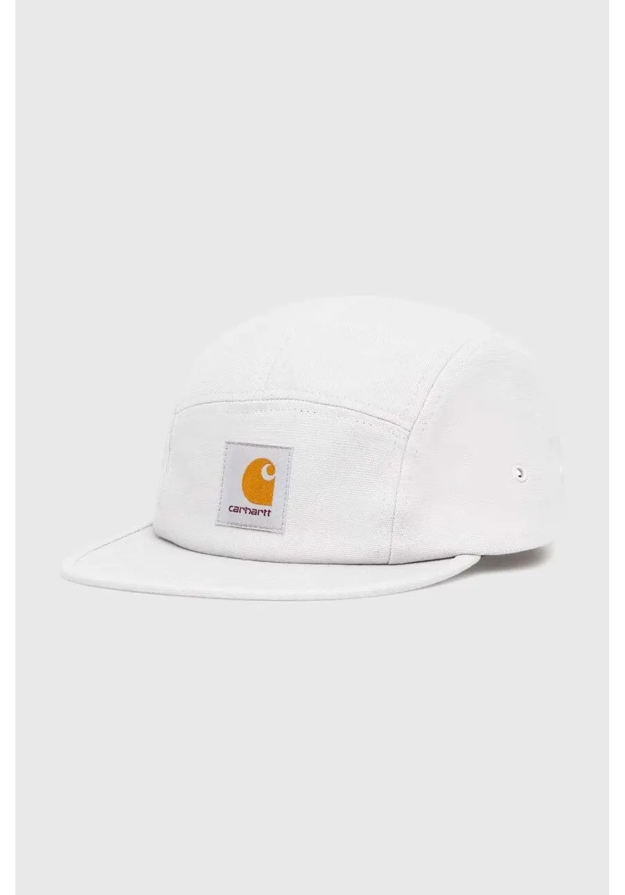 obrazek 1 Carhartt WIP czapka z daszkiem bawełniana Backley Cap kolor szary gładka I016607.29JXX