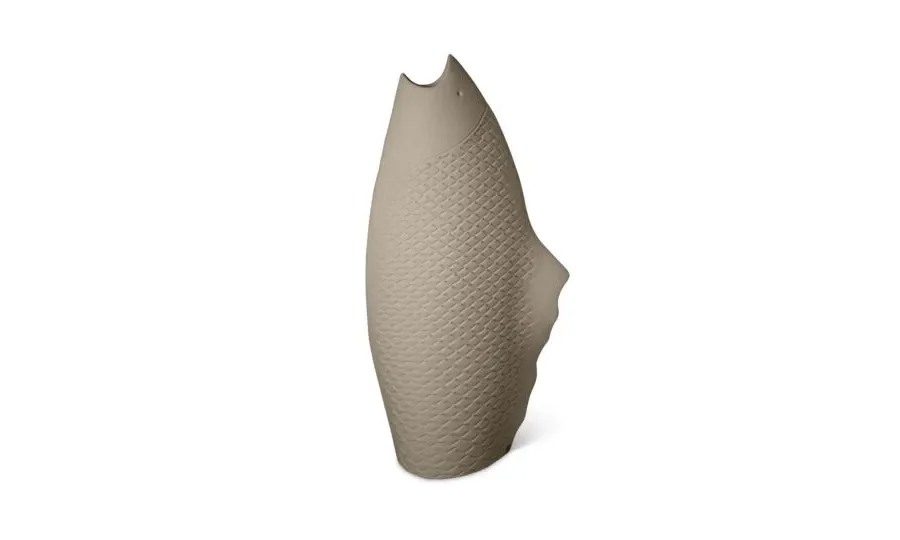 obrazek 5 Dekoracyjny wazon ceramiczny - ryba