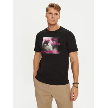 Zdjęcie Off-White T-Shirt OMAA027F22JER0141068 Czarny Regular Fit