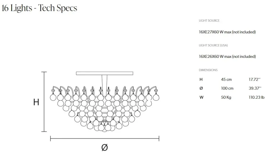 obrazek 5 Ekskluzywna lampa sufitowa VE 808 Ceiling