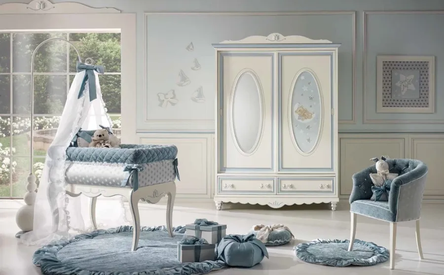 picture 1 Luxurious blue room for an infant - Ebanisteria Bacci