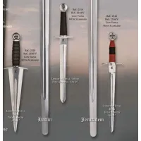 Picture Reproduction of combat knives and daggers based on historical patterns