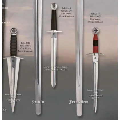 Zdjęcie Reprodukcja noży bojowych, sztyletów oparta na wzorach historycznych