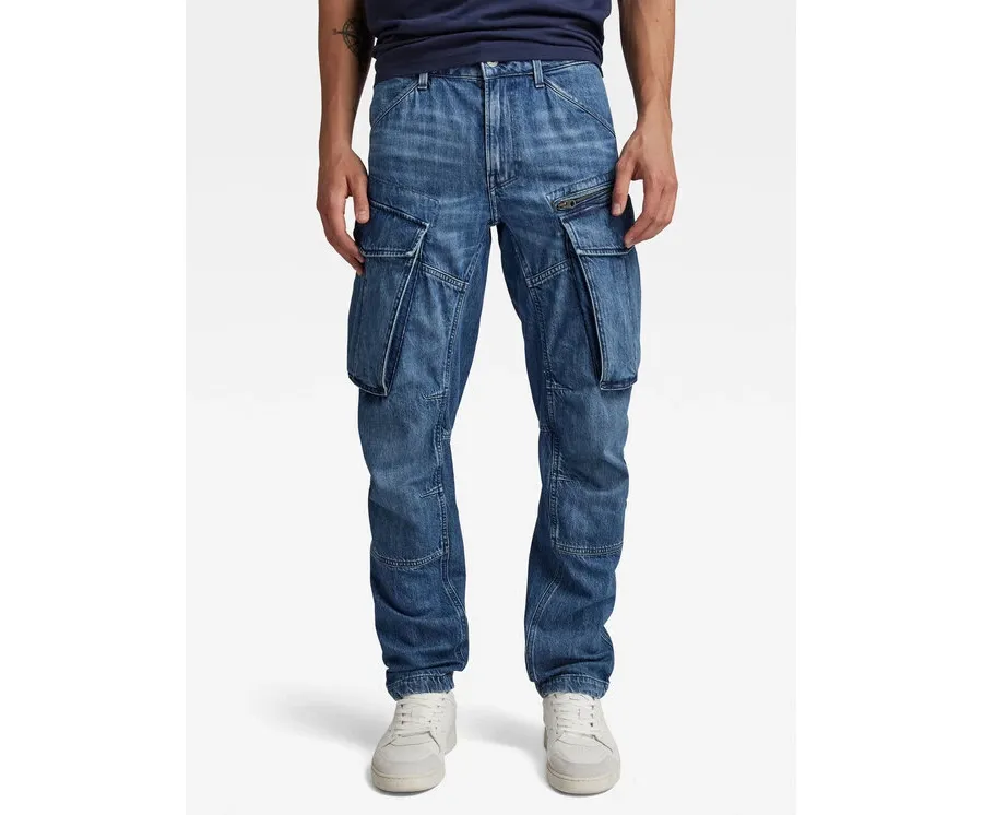 obrazek 1 G-Star Raw Jeansy Rovic D23077-D536 Niebieski Tapered Fit