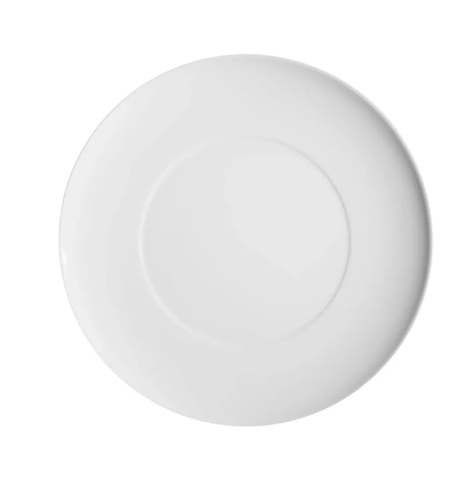 obrazek 2 Biały talerz-półmisek z kolekcji Domo White inspirowanej nowoczesnymi minimalistycznymi trendami - Vista Alegre