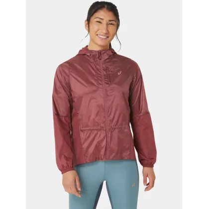 Zdjęcie Asics Kurtka do biegania Nagino Packable Run 2012C849 Czerwony Ahletic Fit