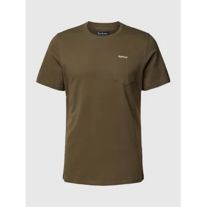 Zdjęcie T-shirt z kieszenią na piersi model ‘Langdon’