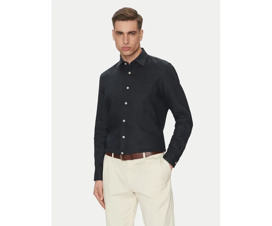 obrazek 1 Marc O'Polo Koszula M23 7428 42318 Granatowy Regular Fit