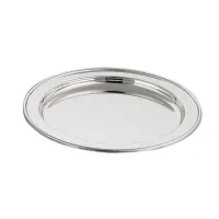Zdjęcie Taca do serwowania posrebrzana, okrągła