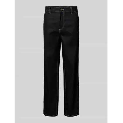 Zdjęcie Jeansy o kroju baggy fit z wpuszczanymi kieszeniami model ‘SIMPLE PANT’