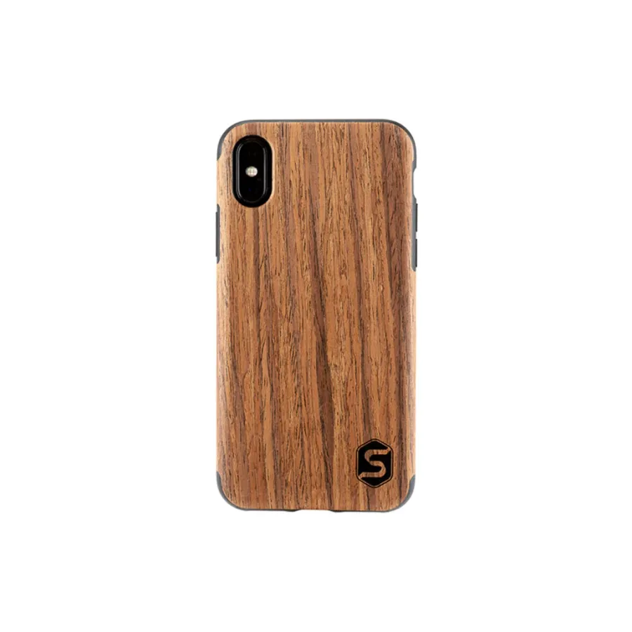 obrazek 7 Stylowe etui na telefon wykonane z drewna padauk (do Apple, Samsunga, Huawei)