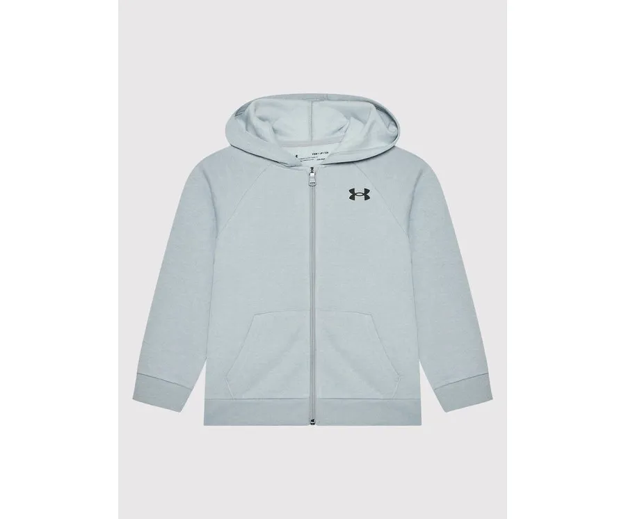 obrazek 1 Under Armour Bluza Ua Rival Cotton Full Zip 1357613 Szary Loose Fit