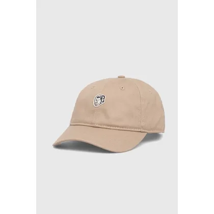 Zdjęcie Billionaire Boys Club czapka z daszkiem bawełniana kolor beżowy z aplikacją