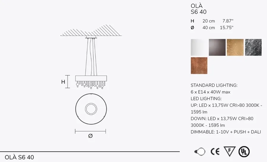 picture 8 Beautiful chandelier Olà S6