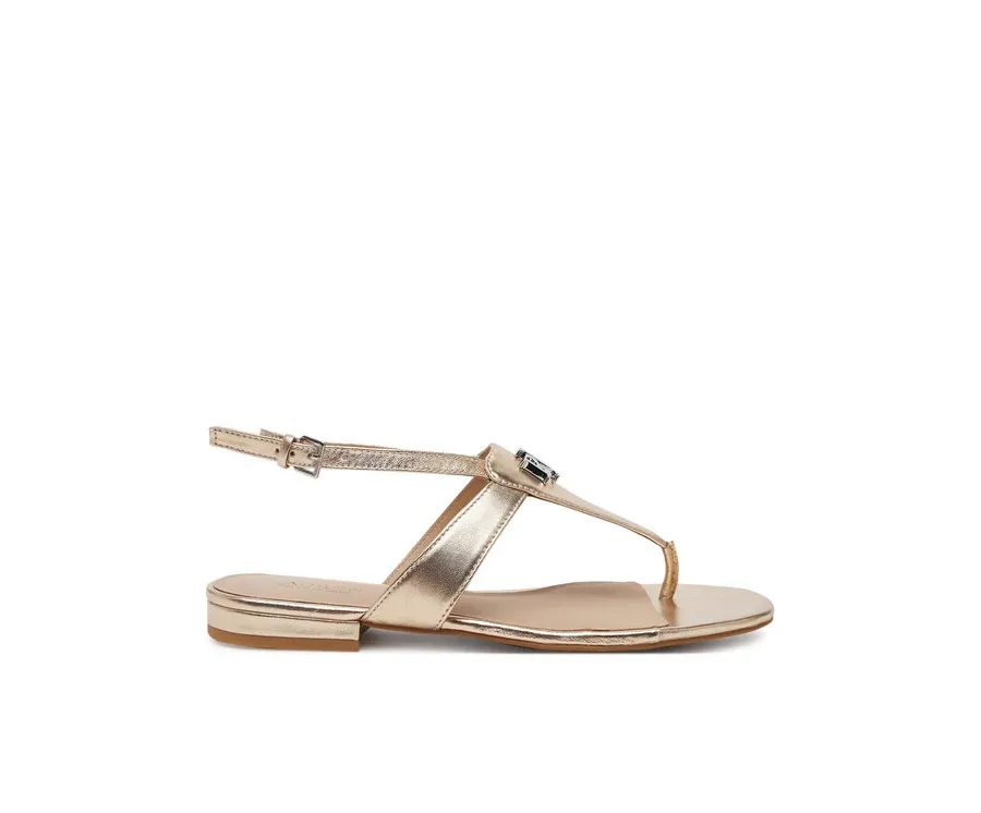 obrazek 1 LAUREN RALPH LAUREN Sandały Everley 802970532001 Złoty