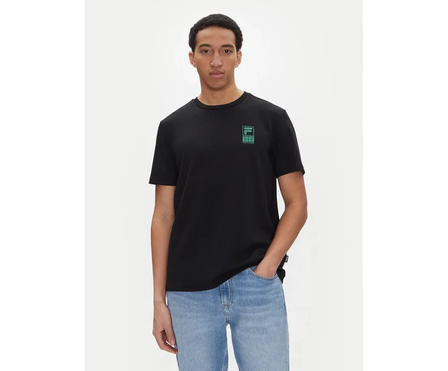 obrazek 1 Fila T-Shirt Lennik FAM0883 Czarny Regular Fit