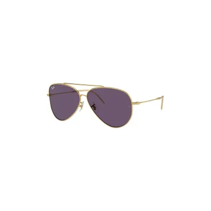 Zdjęcie Ray-Ban okulary przeciwsłoneczne kolor fioletowy 0RBR0101S