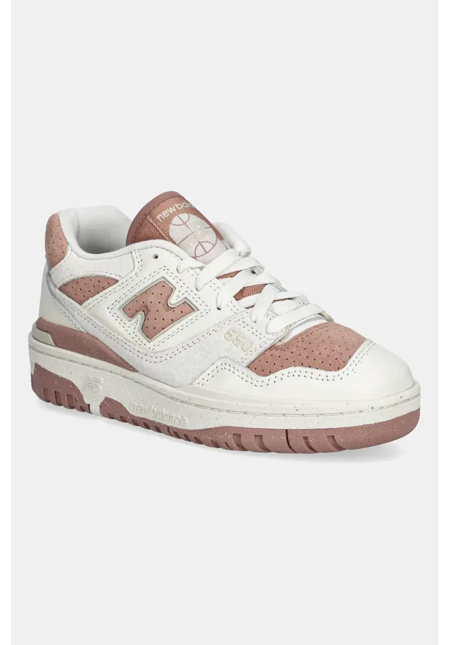 obrazek 1 New Balance sneakersy skórzane BBW550PF kolor beżowy BBW550PF