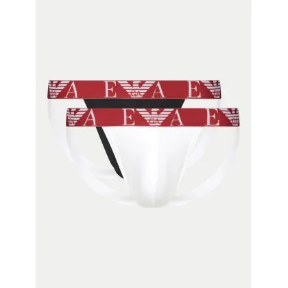 Zdjęcie Emporio Armani Underwear Komplet 2 par slipów Jock Strap EM000257 AF10778 M0080 Kolorowy