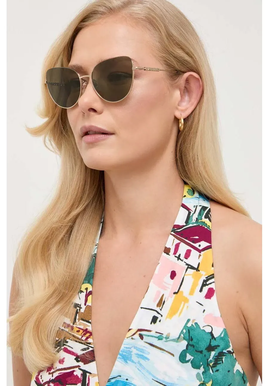 obrazek 1 Burberry okulary przeciwsłoneczne HARPER damskie kolor czarny 0BE3144