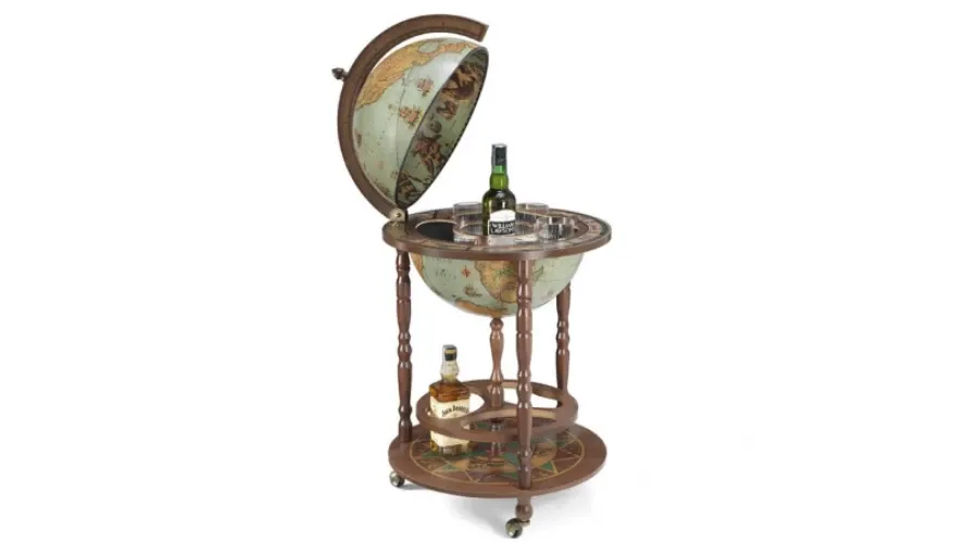 picture 1 Zoffoli Laccato 40 cm Laguna bar globe with storage