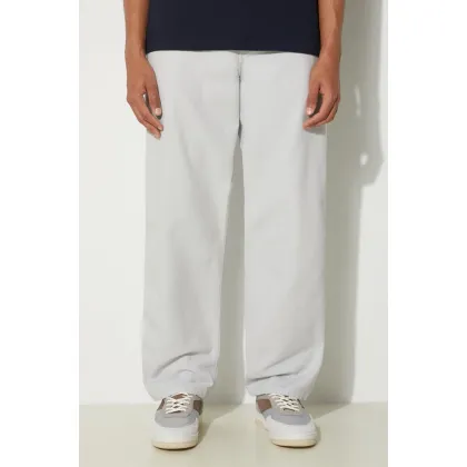Zdjęcie Carhartt WIP spodnie Single Knee Pant męskie kolor szary w fasonie chinos I031497.29J02