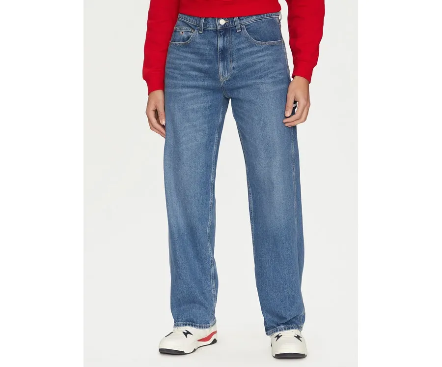 obrazek 1 Tommy Jeans Jeansy Jaimie DM0DM21169 Niebieski Relaxed Fit