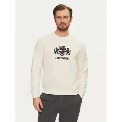 Zdjęcie Tommy Hilfiger Bluza Icon MW0MW38349 Écru Regular Fit