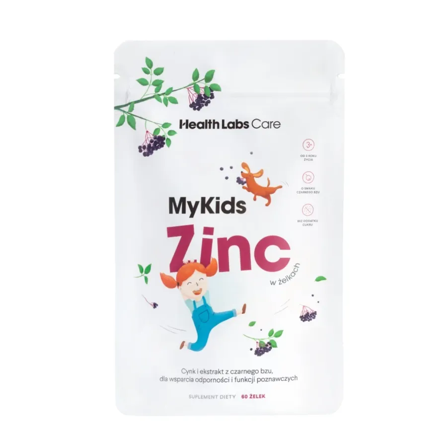 obrazek 1 Health Labs Care MyKids Zinc 60 Żelków
