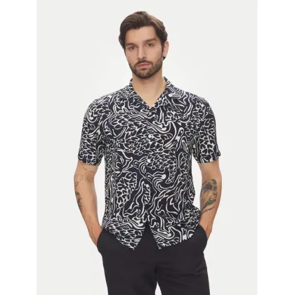 Zdjęcie Lindbergh Koszula 30-203717 Granatowy Relaxed Fit
