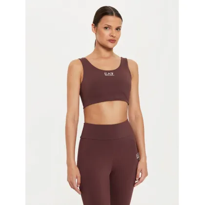 Zdjęcie EA7 Emporio Armani Biustonosz sportowy 6DTH58 TJKLZ 1755 Brązowy