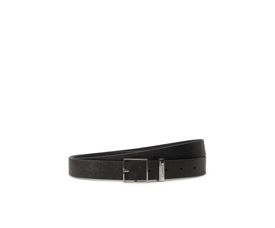 obrazek 1 Calvin Klein Pasek Damski Branded Loop Square Belt 2.5_Mn K60K613244 Czarny