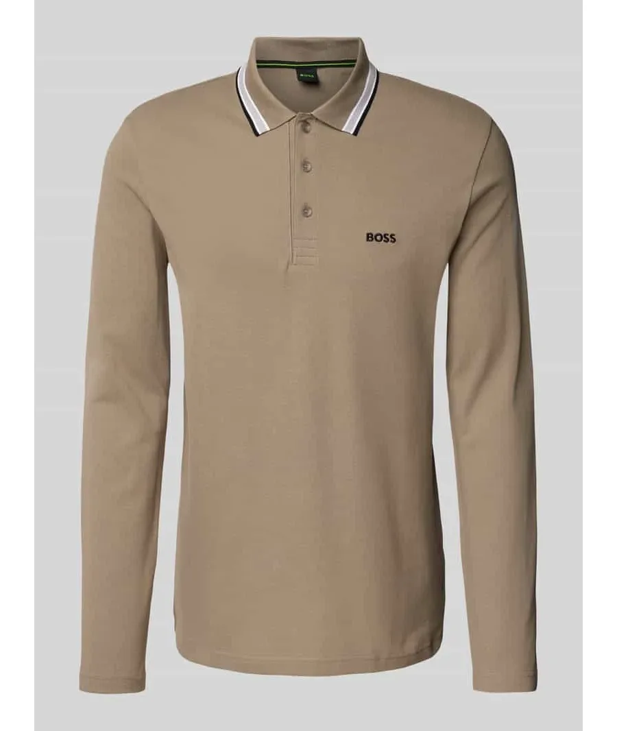 obrazek 1 Koszulka polo o kroju regular fit z wyhaftowanym logo model ‘Plisy’