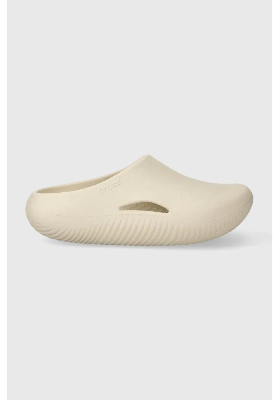 obrazek 1 Crocs klapki Mellow Clog damskie kolor beżowy 208493