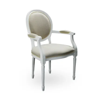 Zdjęcie Wygodne włoskie krzesło z podłokietnikami H.96xL.61xP.60 cm