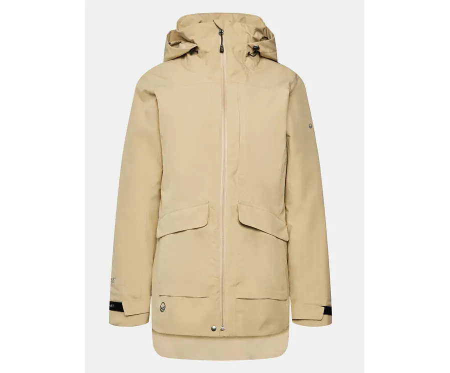 obrazek 1 Halti Parka Olhava W Dx Parka 064-0651 Beżowy Regular Fit