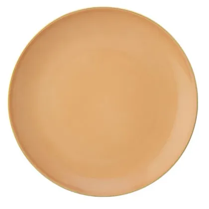 Zdjęcie Morelowy talerz deserowy z porcelany