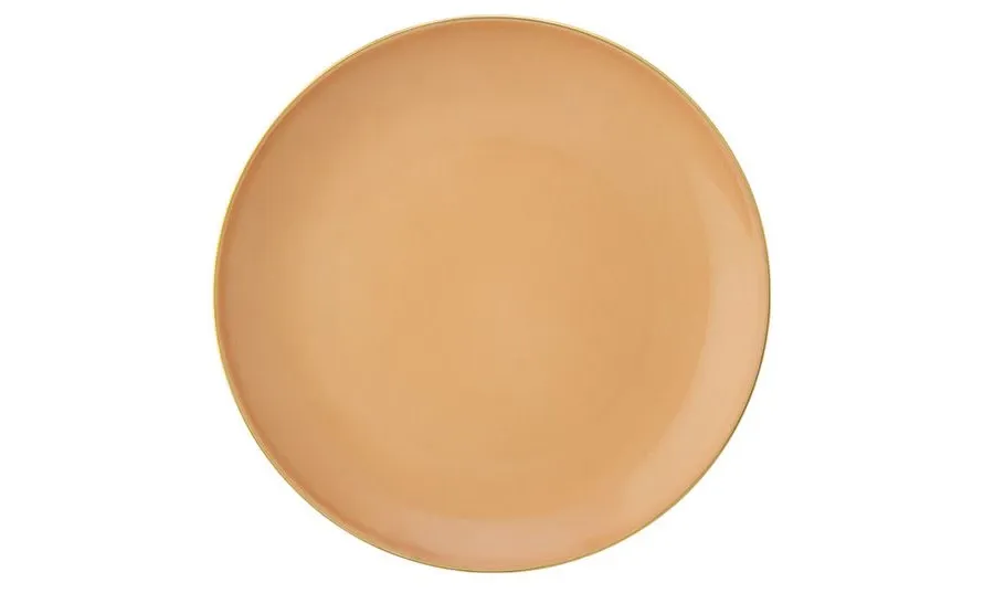 obrazek 1 Morelowy talerz deserowy z porcelany
