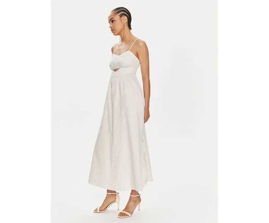 obrazek 1 TWINSET Sukienka letnia 241TT2224 Biały Relaxed Fit