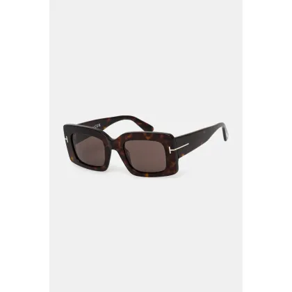Zdjęcie Tom Ford okulary przeciwsłoneczne Brigitta damskie kolor czarny FT1188_5052E