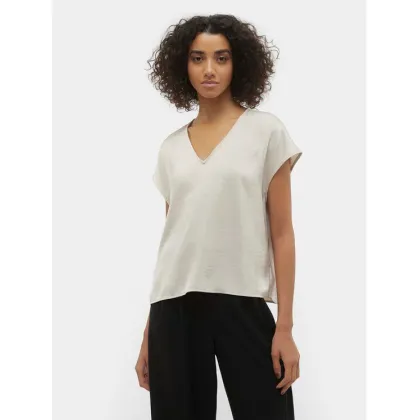 Zdjęcie Vero Moda T-Shirt Marys Dana 10300421 Écru Regular Fit