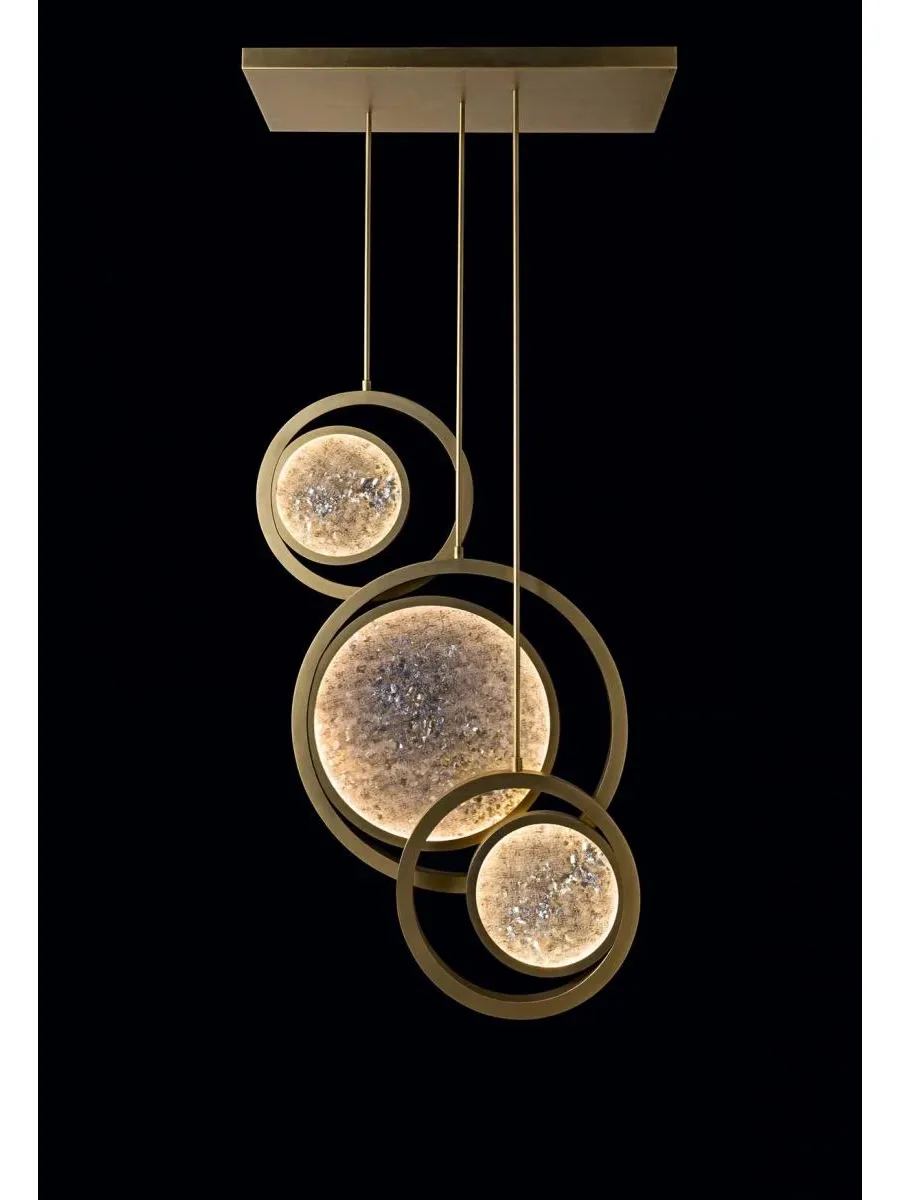 obrazek 1 Unikatowa lampa wisząca Moon do stylowych wnętrz