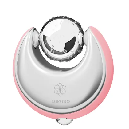 Zdjęcie Diforo Ice Face Massage Chłodzący roller do masażu twarzy i ciała Różowy